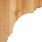 Ekena Millwork Pescadero Rough Sawn Corbel, Western Red Cedar, 6"W x 10"D x 10"H COR06X10X10PEC00RWR - alternate 2
